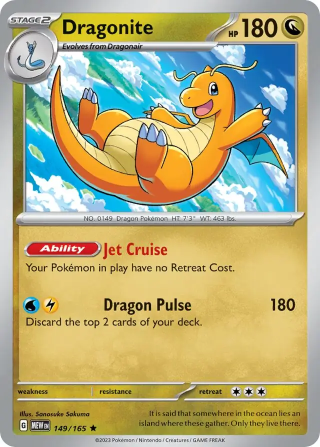 Dragonite 149 Normal