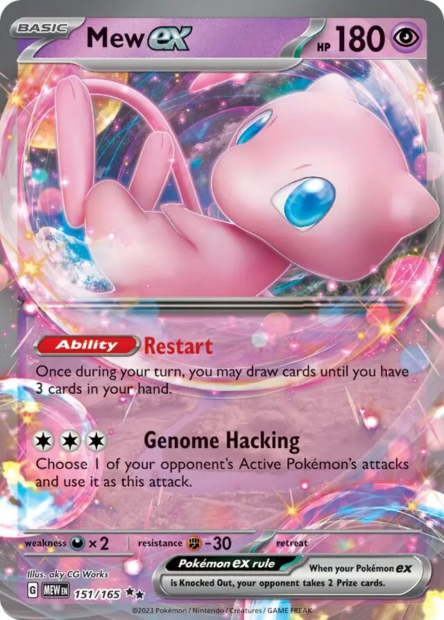 Mew ex 151 Normal