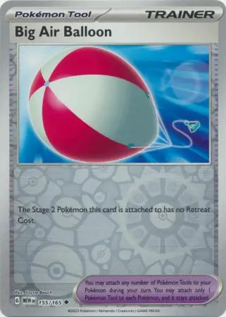 Big Air Balloon Reverse Holo 155 Normal