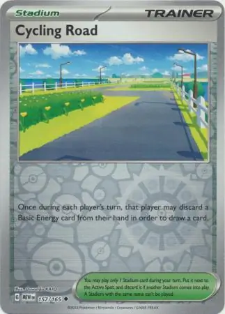 Cycling Road Reverse Holo 157 Normal