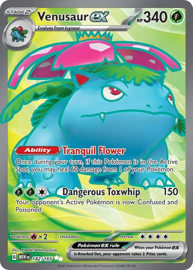 Venusaur ex 182 Normal