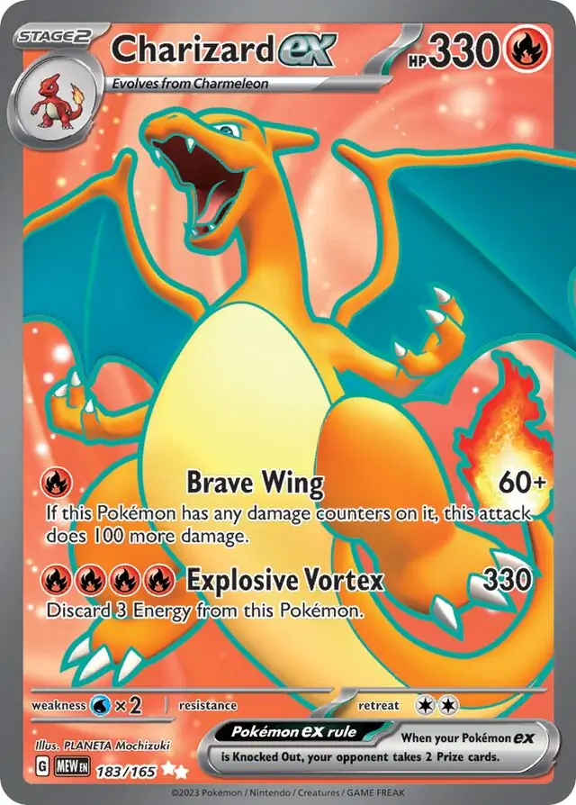 Charizard ex 183 Normal