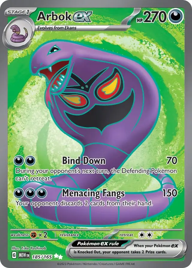 Arbok ex 185 Normal