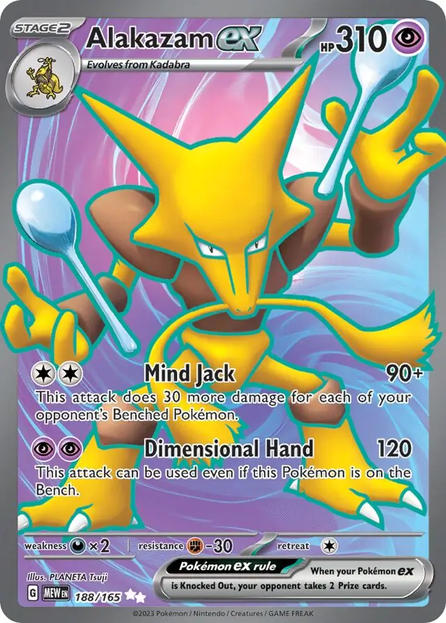 Alakazam ex 188