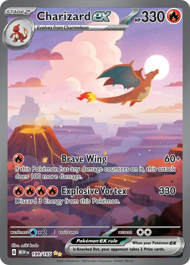 Charizard ex 199 Normal