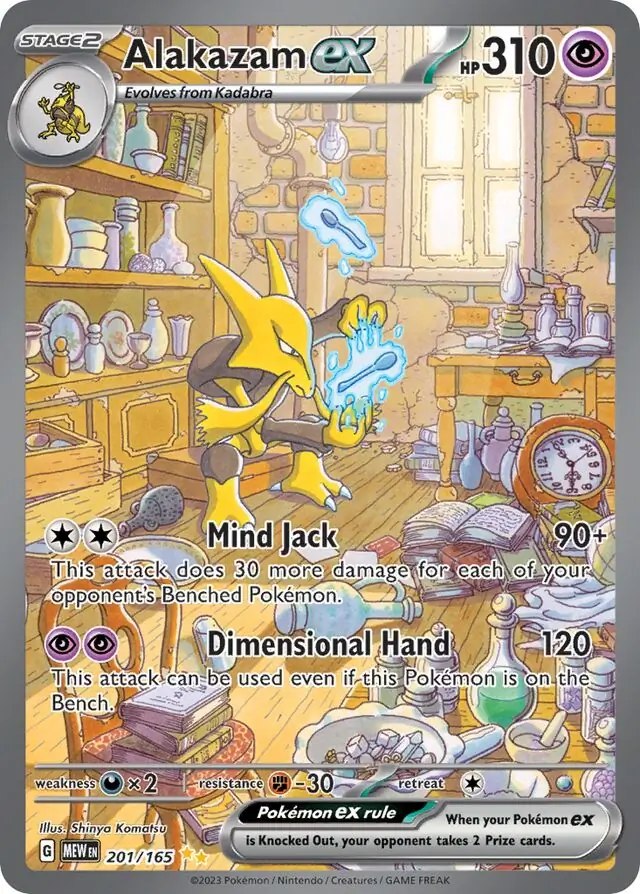 Alakazam ex 201 Normal