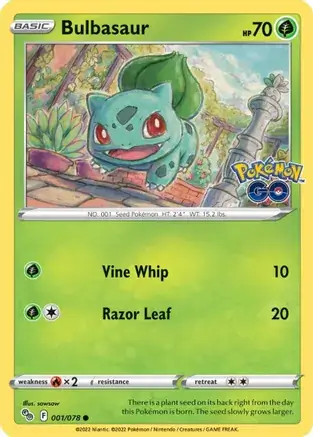 Bulbasaur 001 Normal
