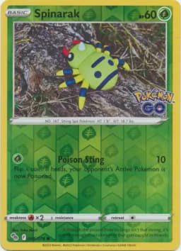 Spinarak Reverse Holo
