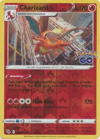 Charizard Reverse Holo 010