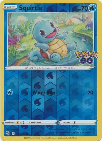 Squirtle Reverse Holo 015 Normal