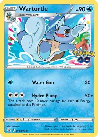 Wartortle 016 Normal