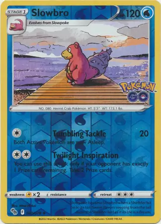 Slowbro Reverse Holo 020 Normal