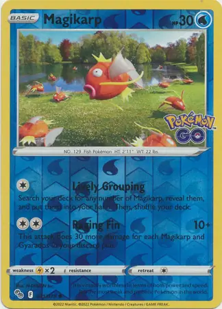 Magikarp Reverse Holo 021 Normal