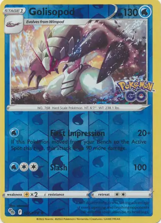 Golisopod Reverse Holo 026 Normal