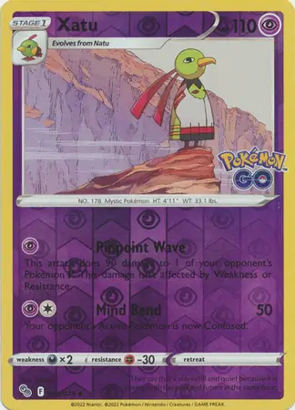 Xatu Reverse Holo 033 Normal