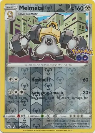 Melmetal Reverse Holo 046 Normal