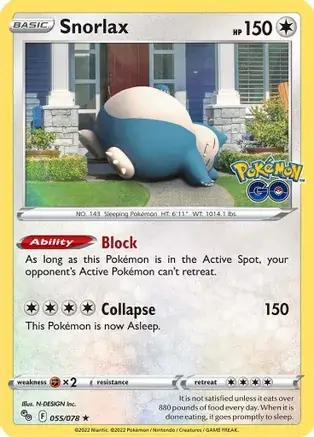 Snorlax 055