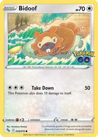 Bidoof 059 Normal