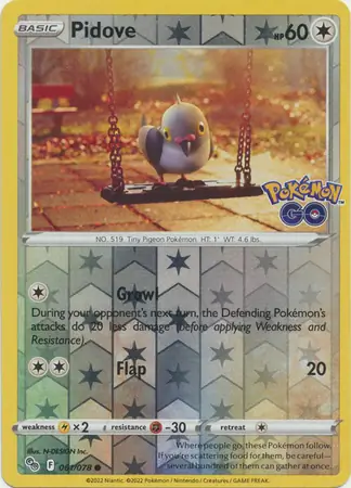 Pidove Reverse Holo 061 Normal