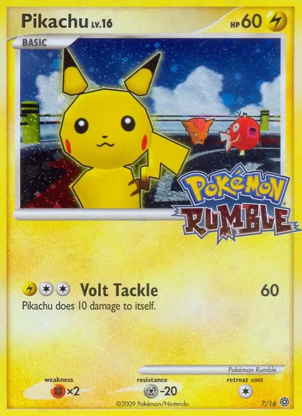 Pikachu 7 Normal