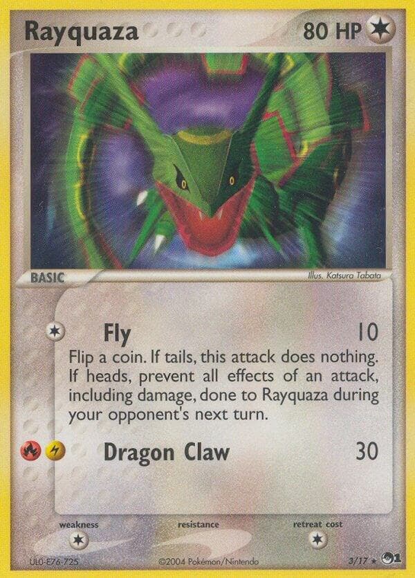 Rayquaza 3 Holo