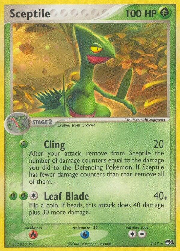 Sceptile 4 Holo