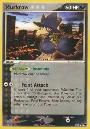 Murkrow 8 Normal
