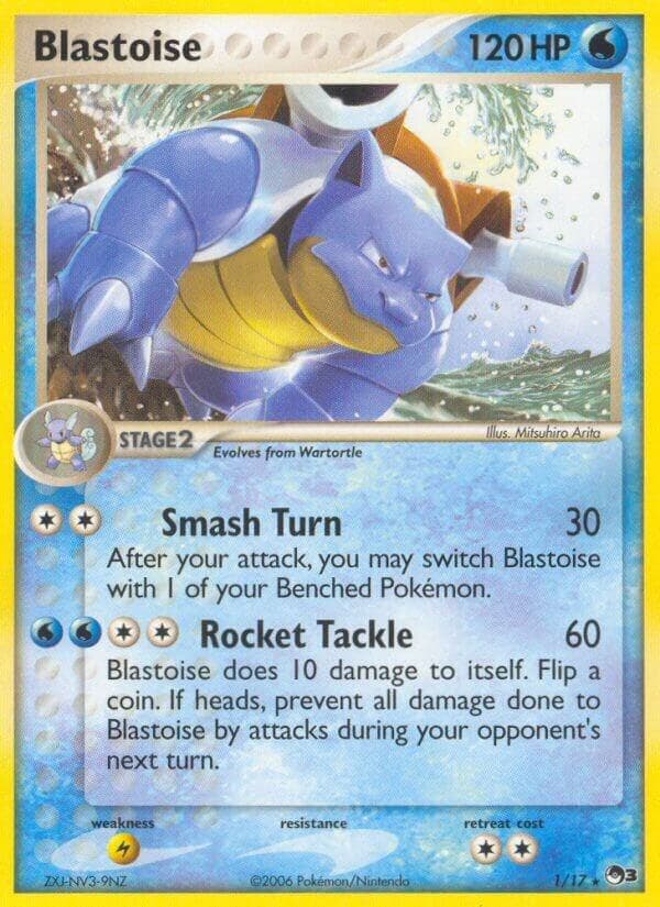 Blastoise 1 Holo