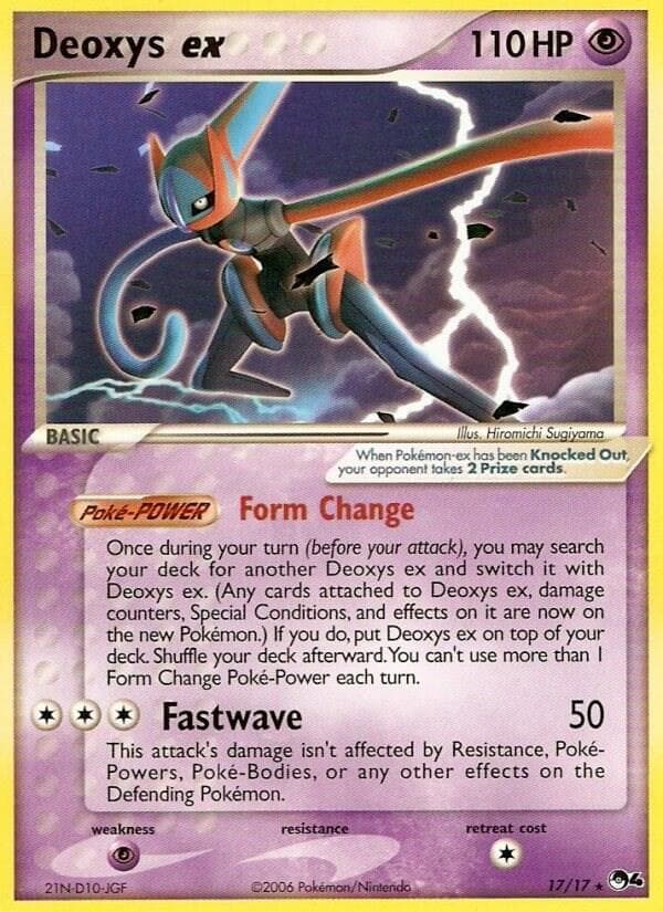 Deoxys ex 17 Holo