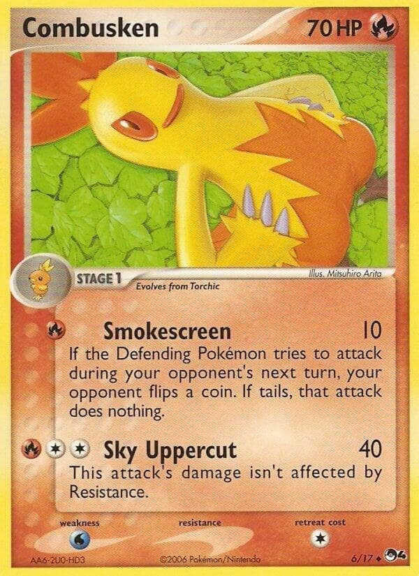 Combusken 6 Holo