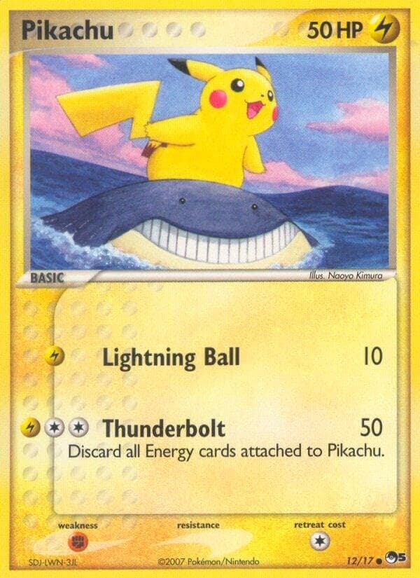 Pikachu 12 Holo