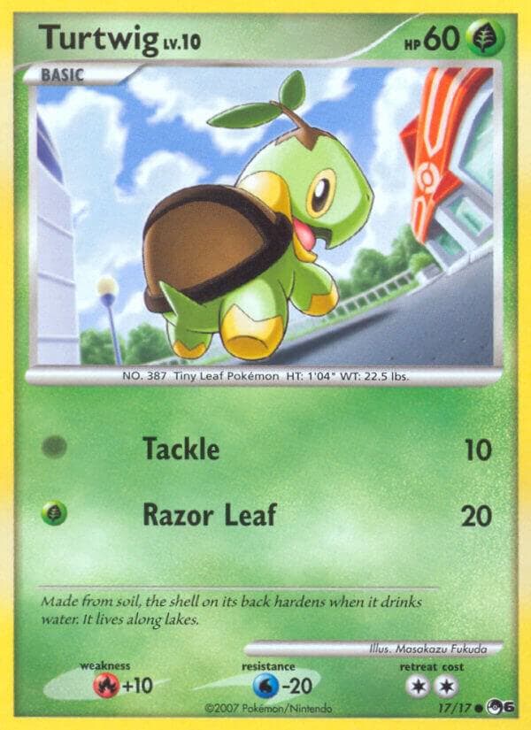 Turtwig 17 Holo