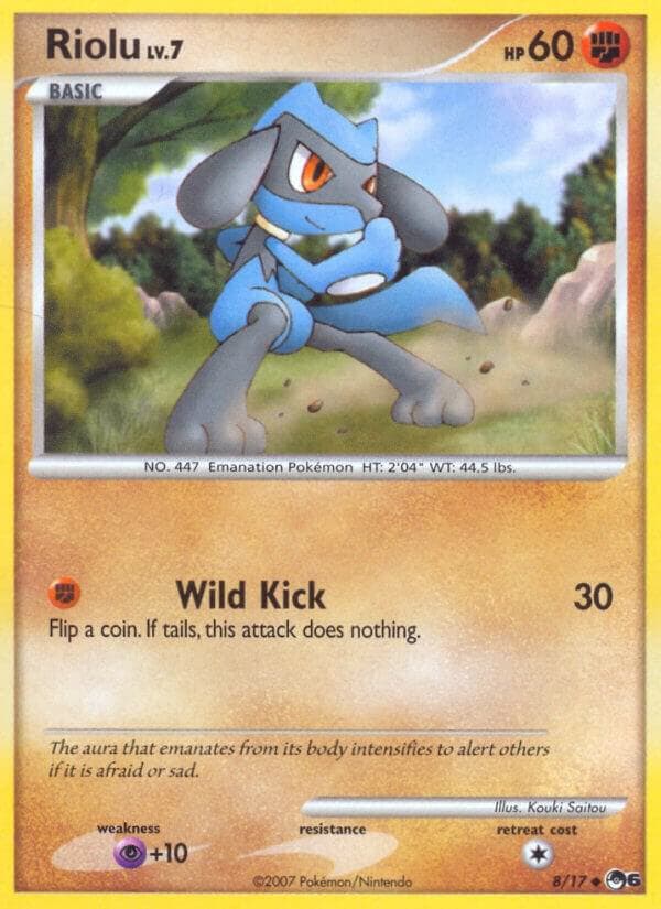 Riolu 8 Holo