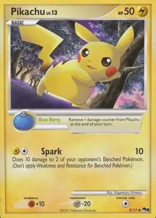 Pikachu Stamped 9