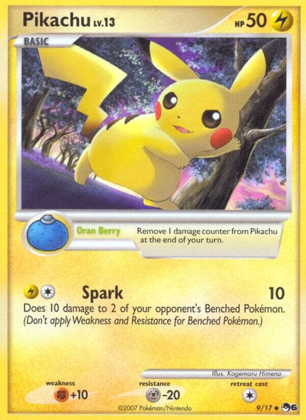 Pikachu 9 Holo