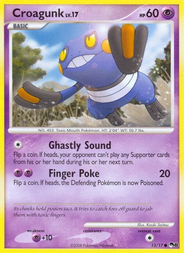 Croagunk 13 Holo