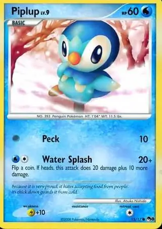 Piplup 15 Normal