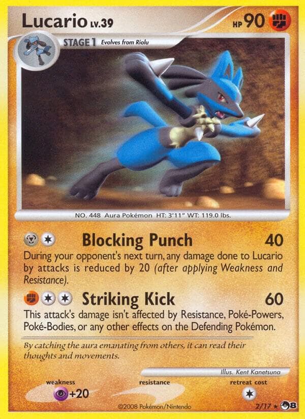 Lucario 2 Holo