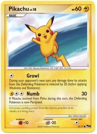 Pikachu 15 Normal