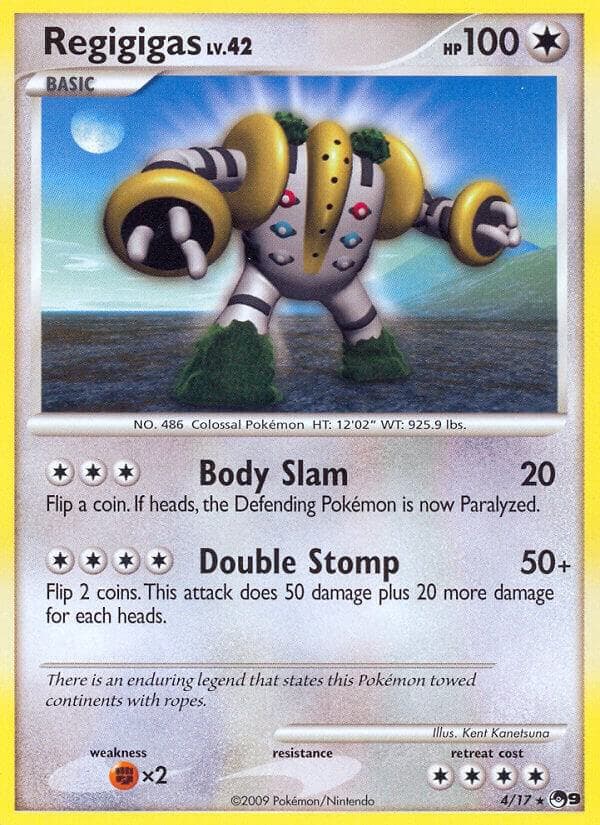Regigigas 4 Holo