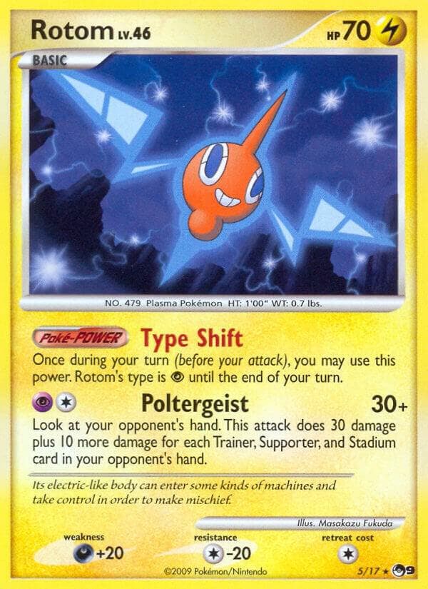 Rotom 5 Holo