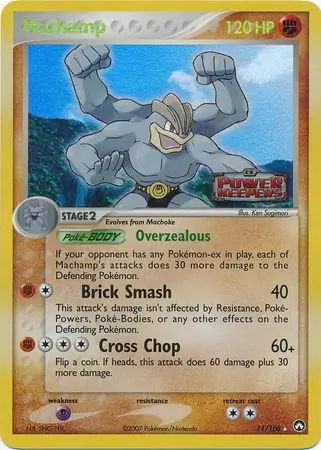 Machamp Reverse Holo 11