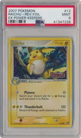 Raichu Reverse Holo 12 Normal