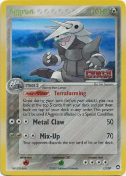 Aggron Reverse Holo