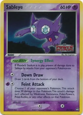 Sableye Reverse Holo 22