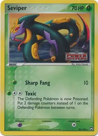 Seviper Reverse Holo 23 Normal