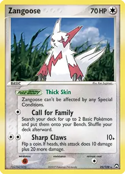 Zangoose 25 Normal