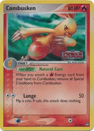Combusken Reverse Holo 29