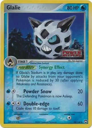 Glalie Reverse Holo 30 Normal