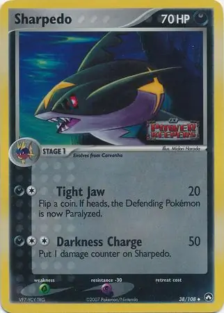 Sharpedo Reverse Holo 38 Normal
